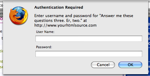 Firefox .htaccess authentication dialog box